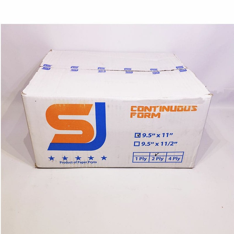 

Paper Pryns Continuous Form 9,5 x 11 2ply SJ Orange - Putih