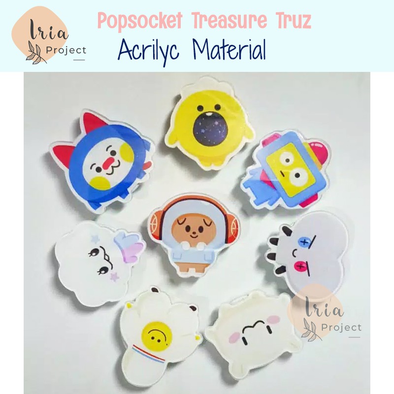 

Popsocket / Griptok Treasure Acrylic / Truz Friends Akrilik
