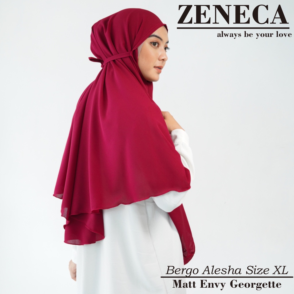 Zeneca Jilbab Bergo Alesha-1
