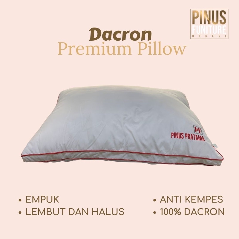Bantal Dacron Premium / Dacron Premium Pillow (100% DACRON)