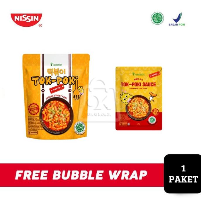 

] Paket Tokpoki Pedas Kuning + Tokpoki Saus 120gr