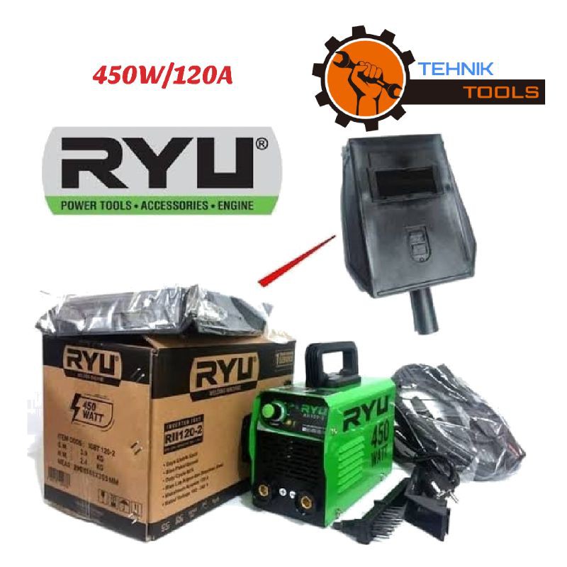 Mesin Las Ryu 120a Travo Las Trafo Las Ryu Mesin Las Inverter Mesin Las Listrik Travo Las Listrik