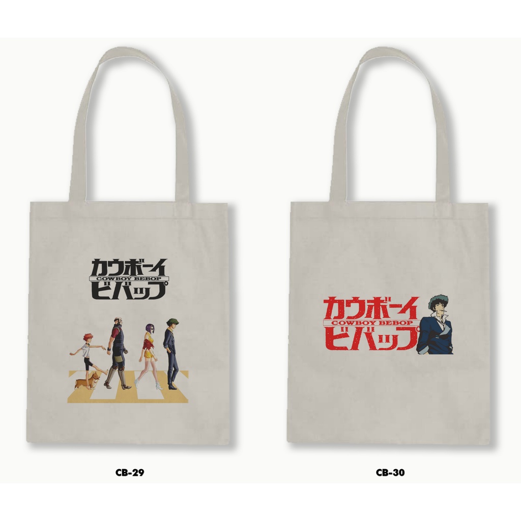 TOTE BAG BLACU - COWBOY BEBOP .02