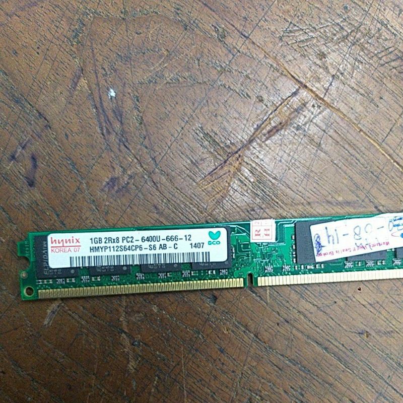 Memory Ram DDR2 1 Gb