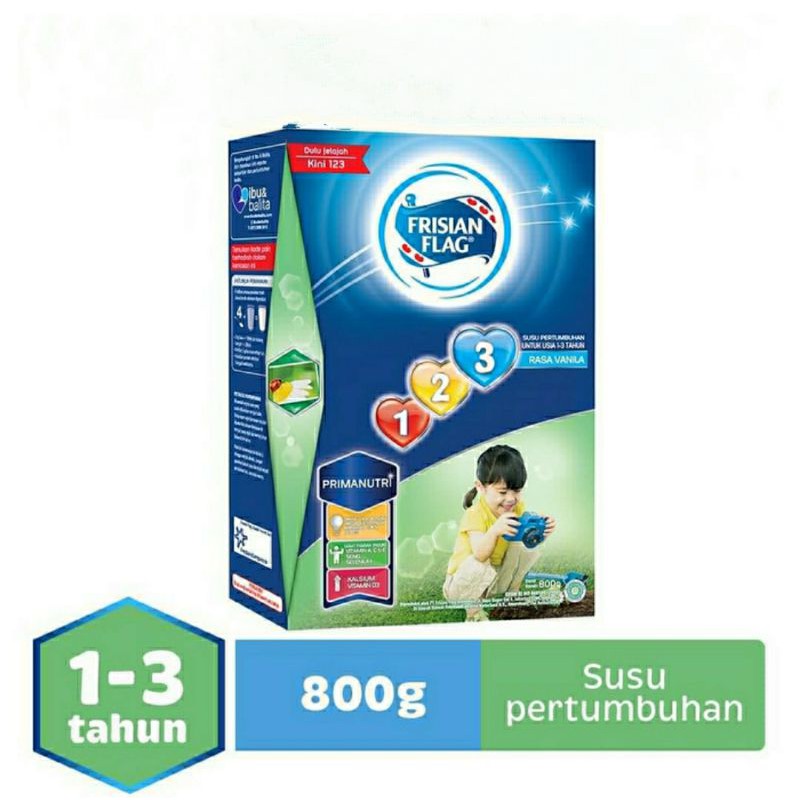 Susu Frisian Flag 123 kemasan 800gr - Susu Pertumbuhan Frisian Flag