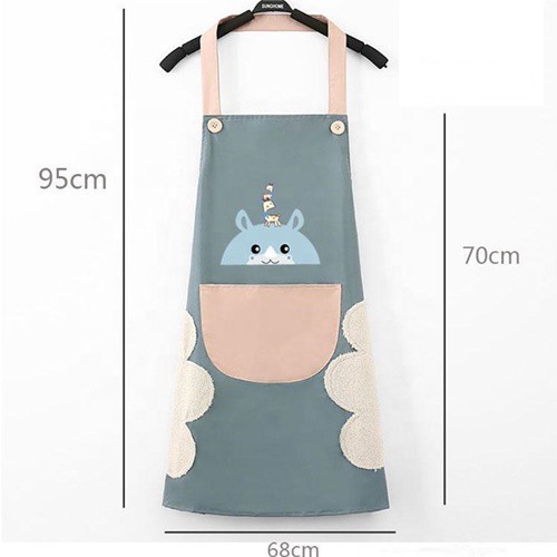 ☀ INDOLAND ☀ R394 CaTalina Celemek Masak Apron Waterproof Motif Karakter