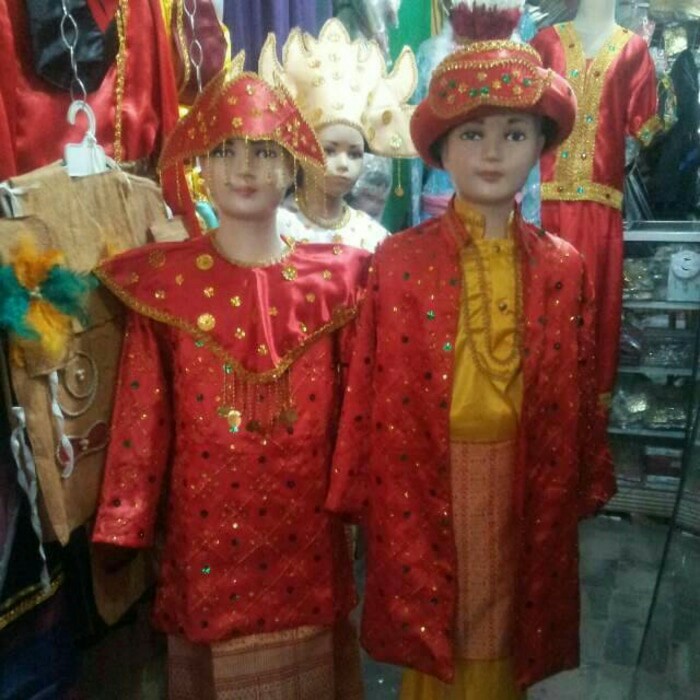 Baju adat palembang exclusive anak TK /SD