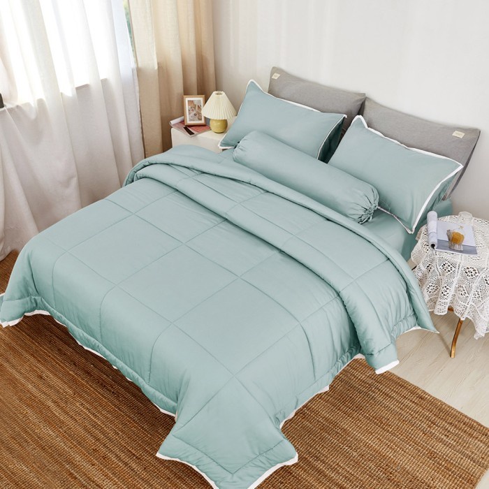 Informa - Set Sprei - Sheet Set Bamboo (B) Blue