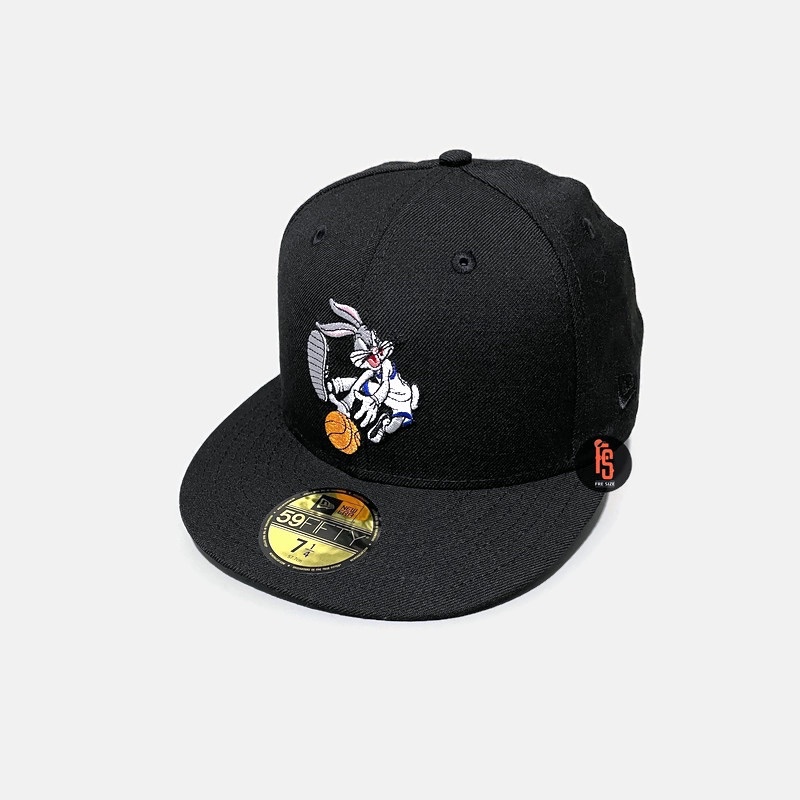 TOPI NEW ERA ORIGINAL 5950 BASKETBALL BUGS BUNNY BLACK