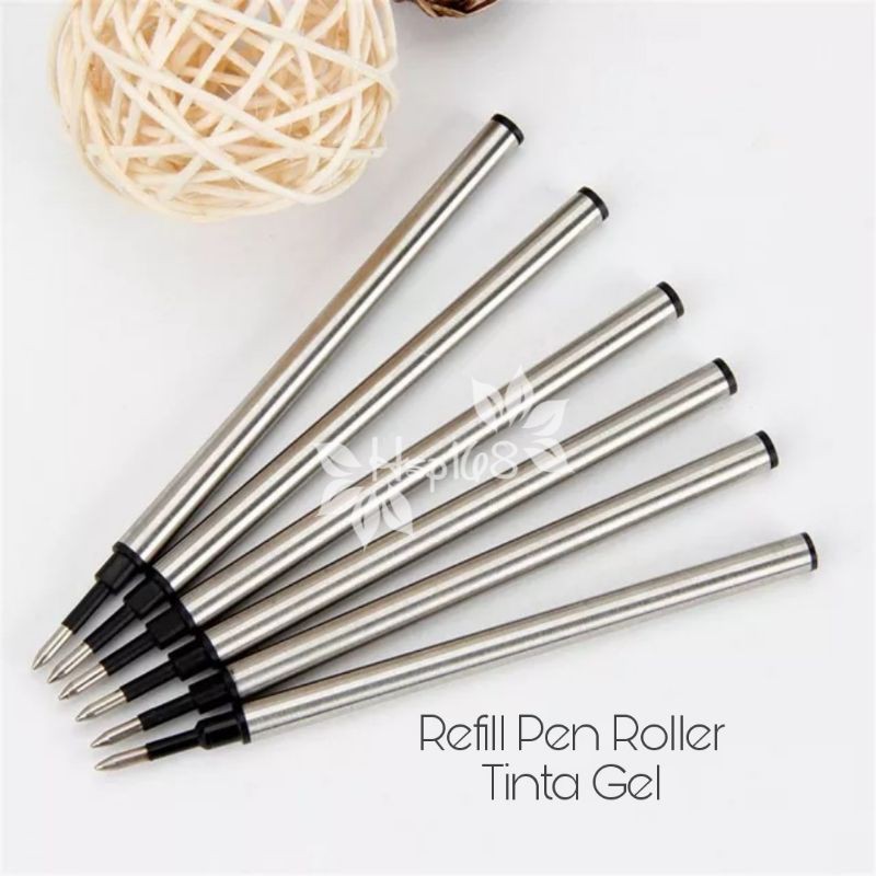 

Isi Ulang Pen {Refill Roller} Besi | Refill Pulpen Gel | Isi Pen Cair | Tinta Gel Warna Hitam