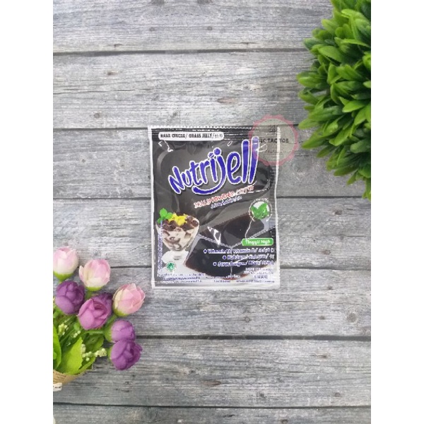 

Nutrijell B Cincau Sachet 15gr/Nutrijell Cincau Hitam