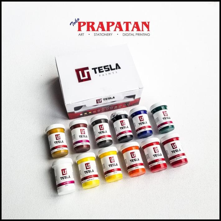 

Tesla Acrylic Paint / Cat Akrilik Set (12 X 24Ml)