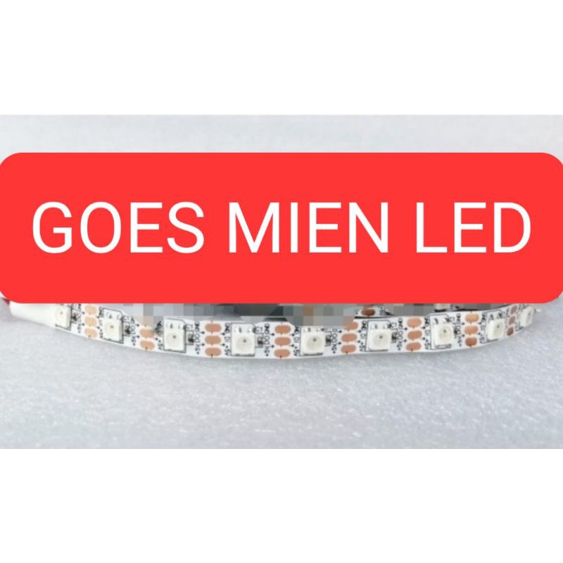 LED strip flexible 5050 rgb gerak WS 2812 ip 20 5 volt