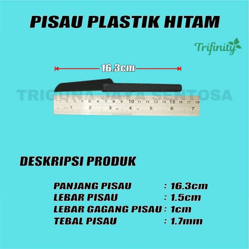 Pisau Plastik hitamPisau Kue Buah Pisau Makan Dus Semua Jasa Kirim surabaya