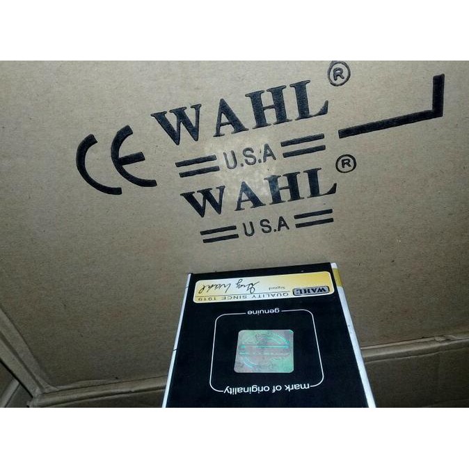 Paket Alat Cukur Rambut Wahl Classic series Usa Dan Wahl Ukir 9808