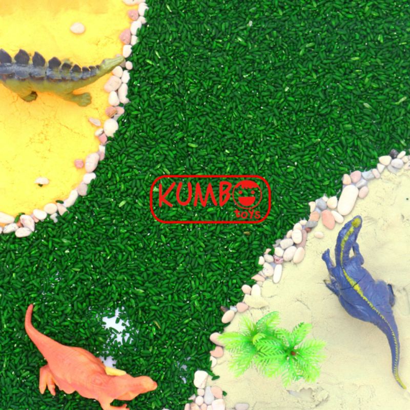 Sensory Box Tema Dino / Mainan Montessori Sensory Play