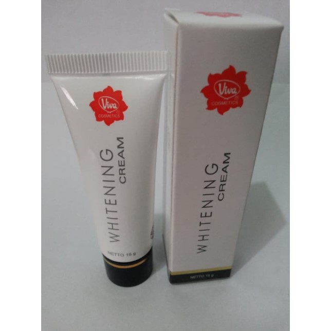 Viva Whitening Cream 15gr Original Bpom Whitening Cream Viva Shopee Indonesia