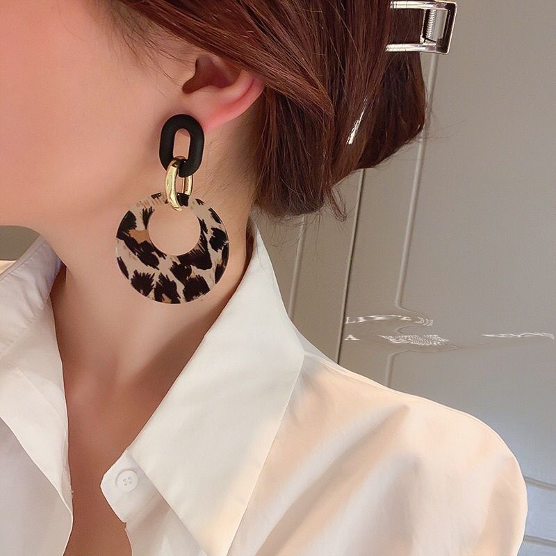 Anting Bulat Anting Wanita Perhiasan Pesta