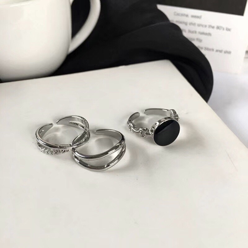 Jovanca Rings (3pcs/set) | By Odyssey | Cincin Unisex Pria Wanita