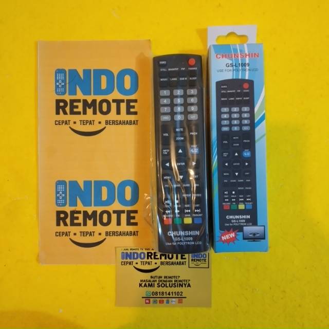 REMOTE TV MULTI LCD CHUNSHIN GS-L1009