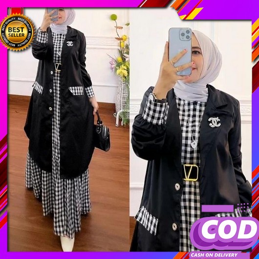 Blezer Wanita One Set Blazer Venny O0K0 Jas Wanita Blazer Terlaris Bis R.A - Chiki Set Premium Sete