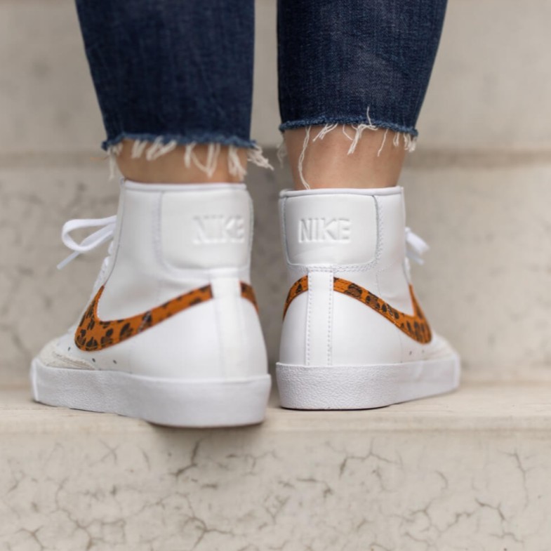nike mid blazer leopard