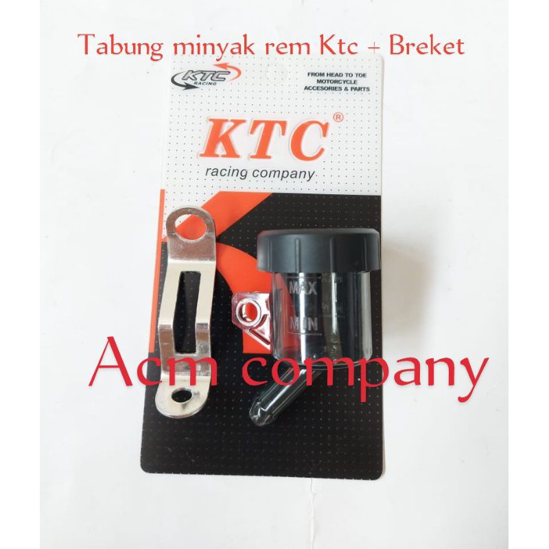 Tabung Minyak Rem Kecil KTC Original Plus Dudukan Breket  Universal Motor
