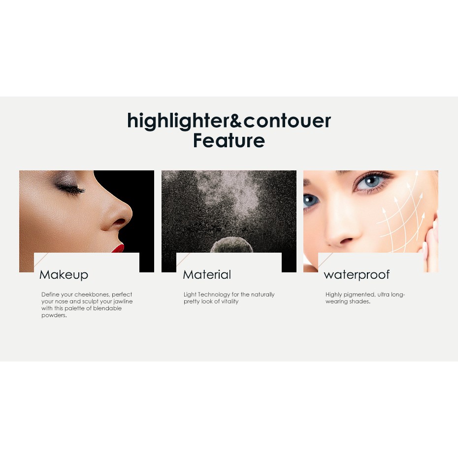 Focallure Bronzer Duo Contour And Highlighter Focallure Contour Focallure Contour Powder Focallure Highlighter Focallure Highlighter Powder Focalure Focallur Fucallure Foccalure