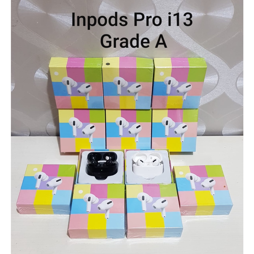 headset bluetooth inpods pro i13 grade a