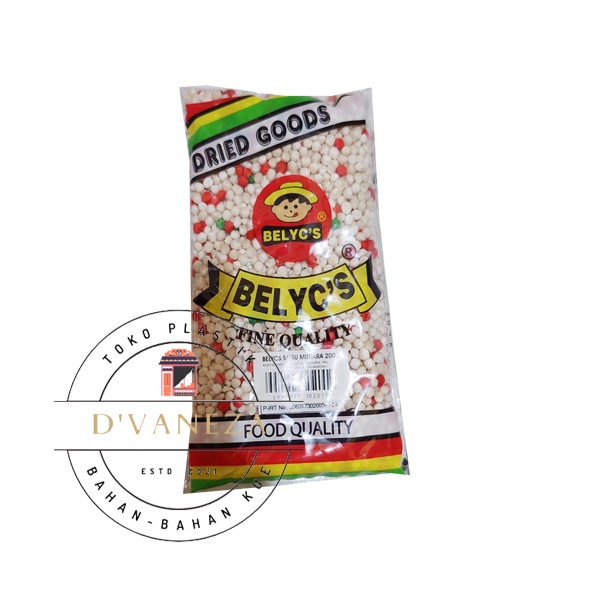 

Belyc's Sagu Mutiara 200gr | Belycs Sagu Mutiara 200 gr | Tapioka