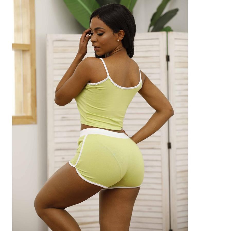 Terbaru Baju Setelan pendek baju Senam Gym Aerobic Baju olahraga Yoga Fitness Termurah Import Bahan