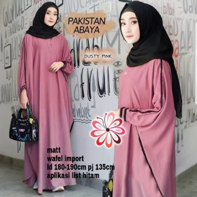 BAJU WANITA MUSLIM PAKISTAN WAFLLE