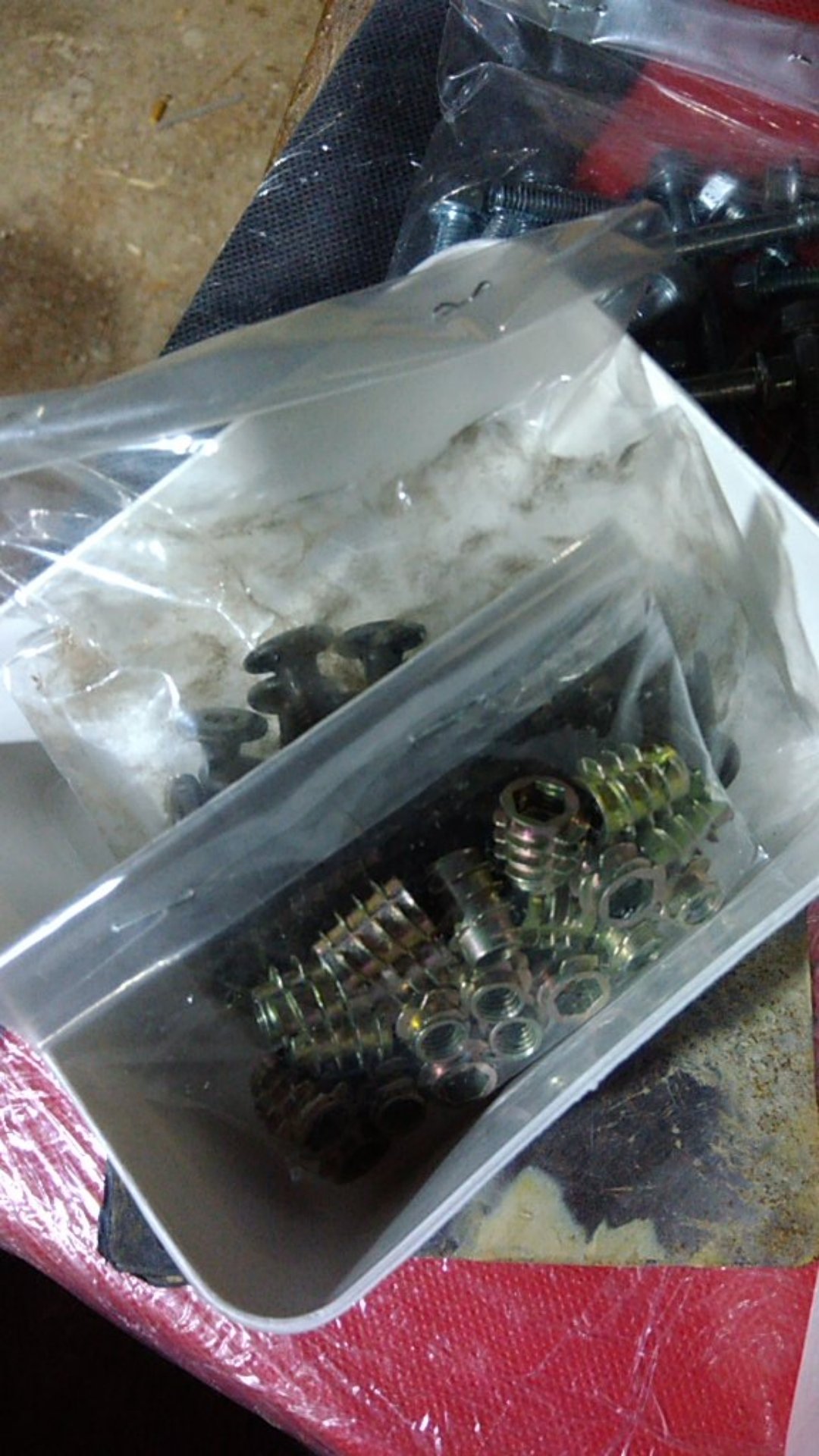 Mur Tanam Kayu M6x13 Mur Nanas M6x13 Oe Knockdown U/ Speaker Meja Kayu Dll