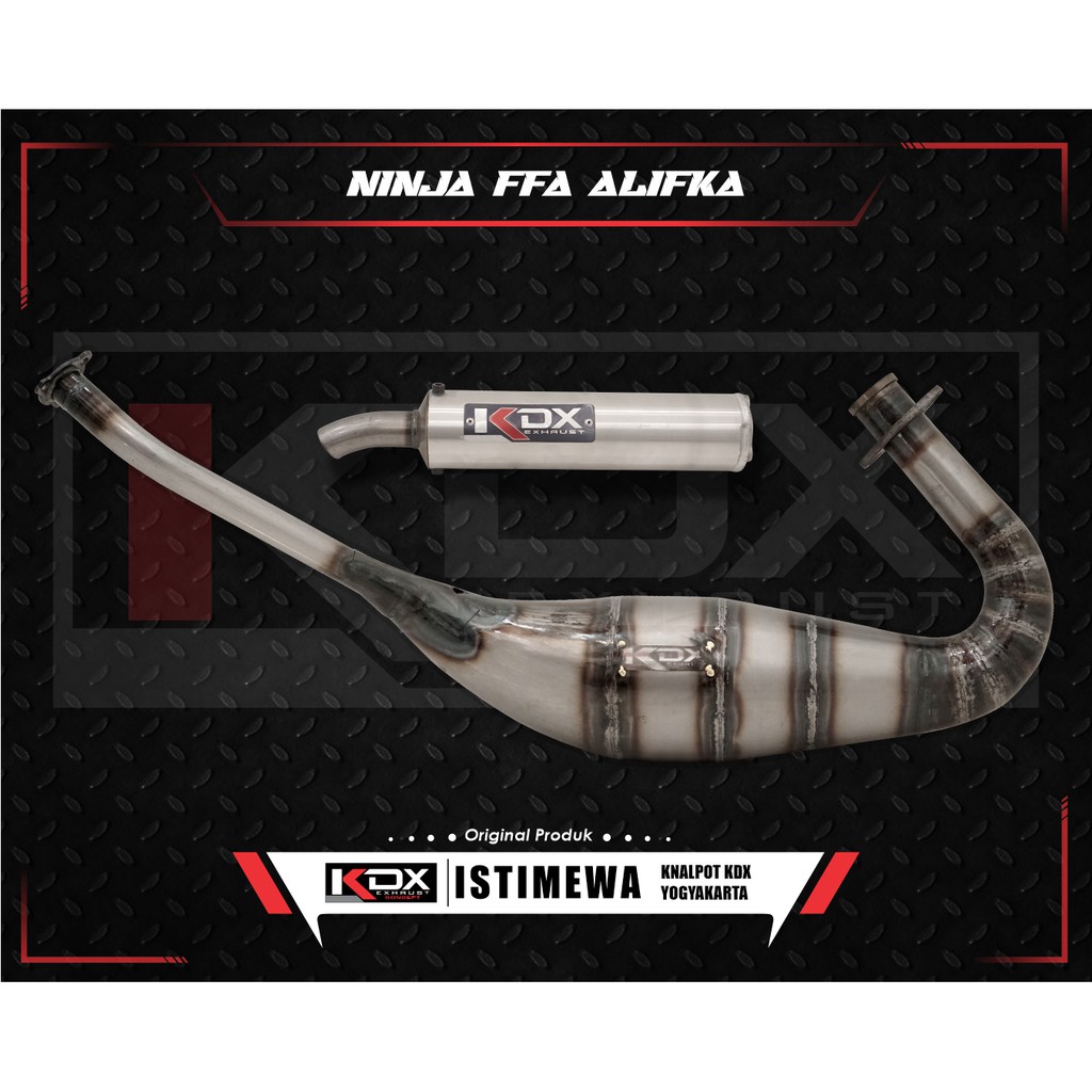 Knalpot KDX Ninja FFA ORIGINAL KDX YOGYAKARTA