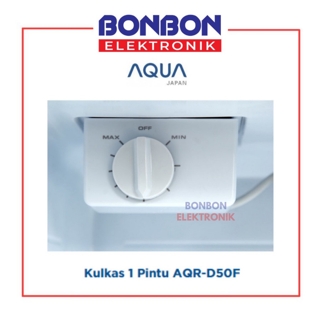 AQUA Kulkas Mini Bar Portable AQR-D50F S / W / AQRD 50 F