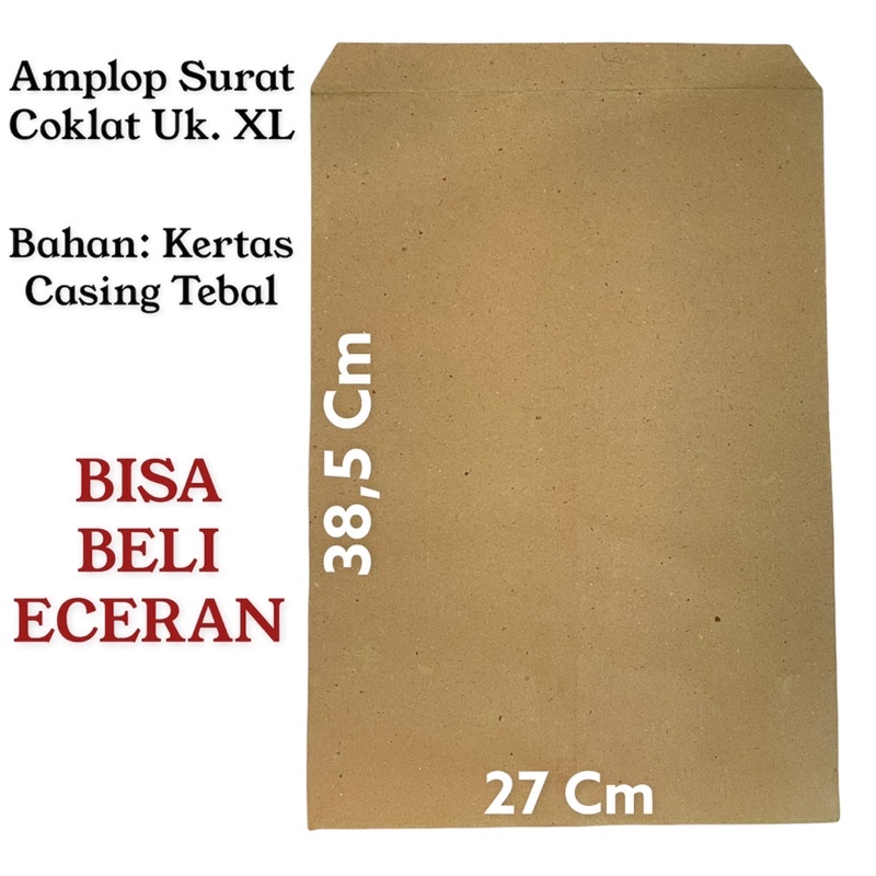 amplop coklat - amplop surat - surat menyurat - amplop craft - amplop coklat ukuran besar