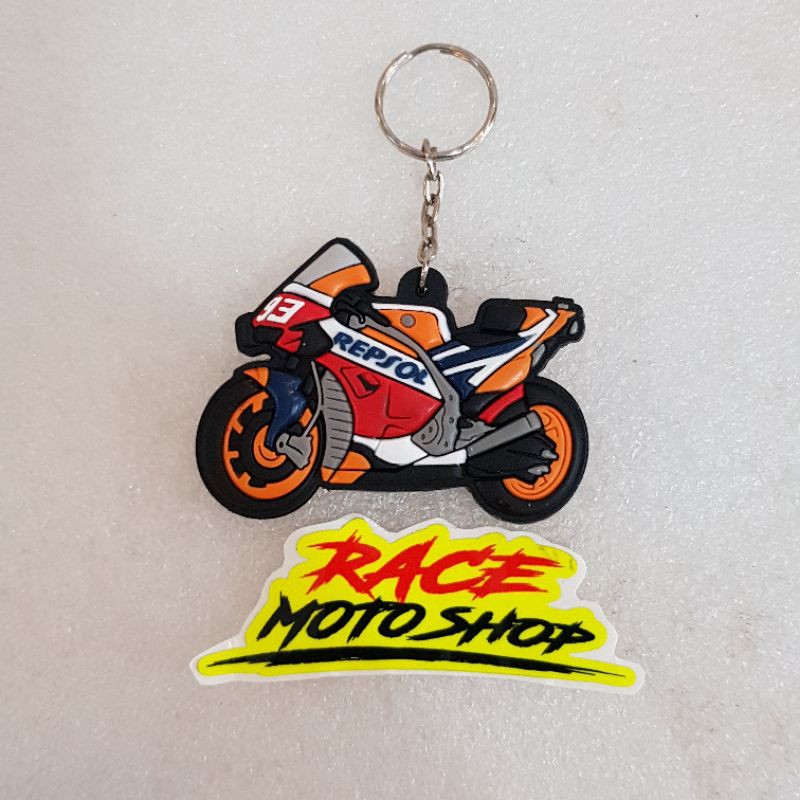 (REPSOL) - GANTUNGAN KUNCI MOTOR REPSOL HONDA LANGSUNG DARI DEALER REPSOL