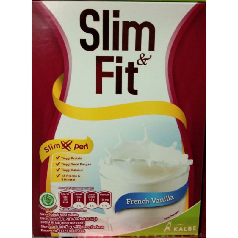 

Slim & Fit French Vanilla 312gr
