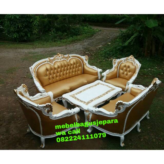 Kursi tamu Inggris mewah mebel Jepara mebel jati Jepara mebel bagus Jepara