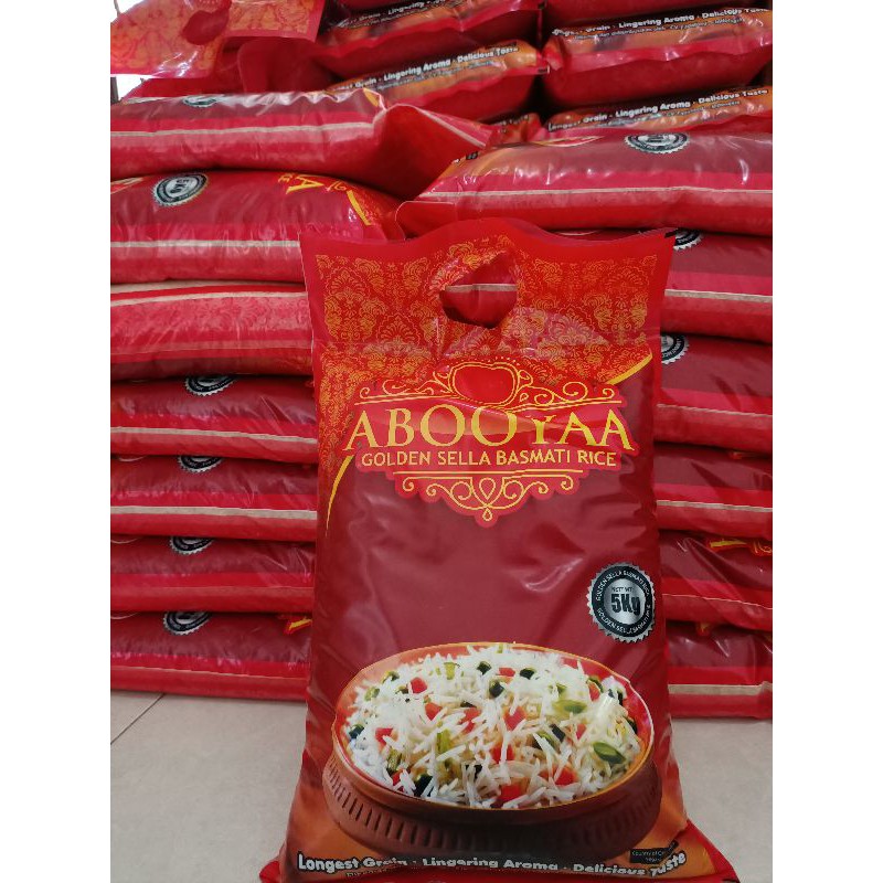 

Beras basmati abooya 5kg