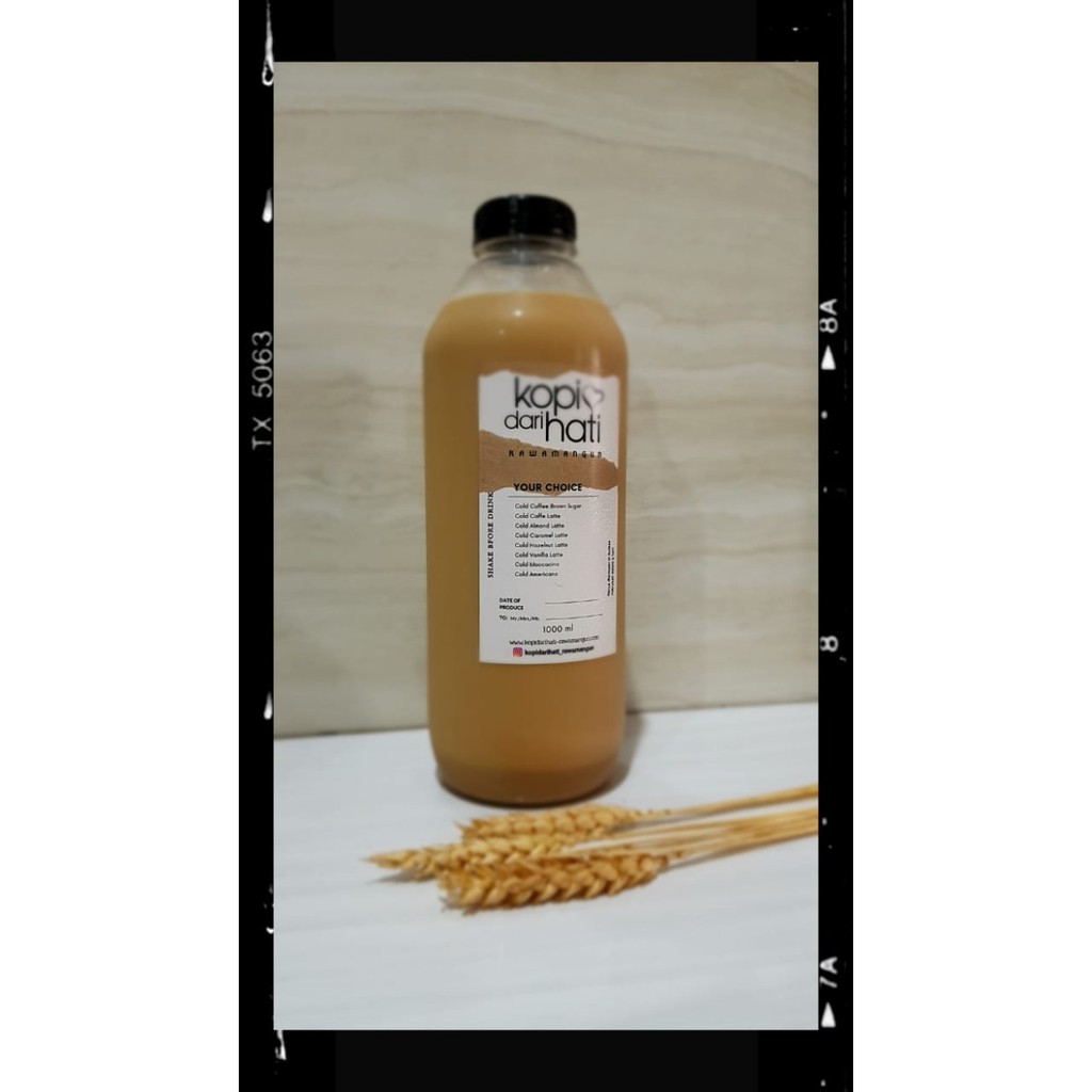 

Cold Coffee Salted Caramel Latte - Kopi Literan 1000 ml