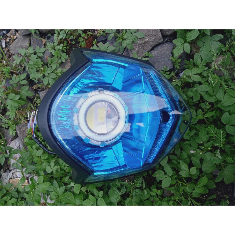 lampu depan Vixion old+ projie