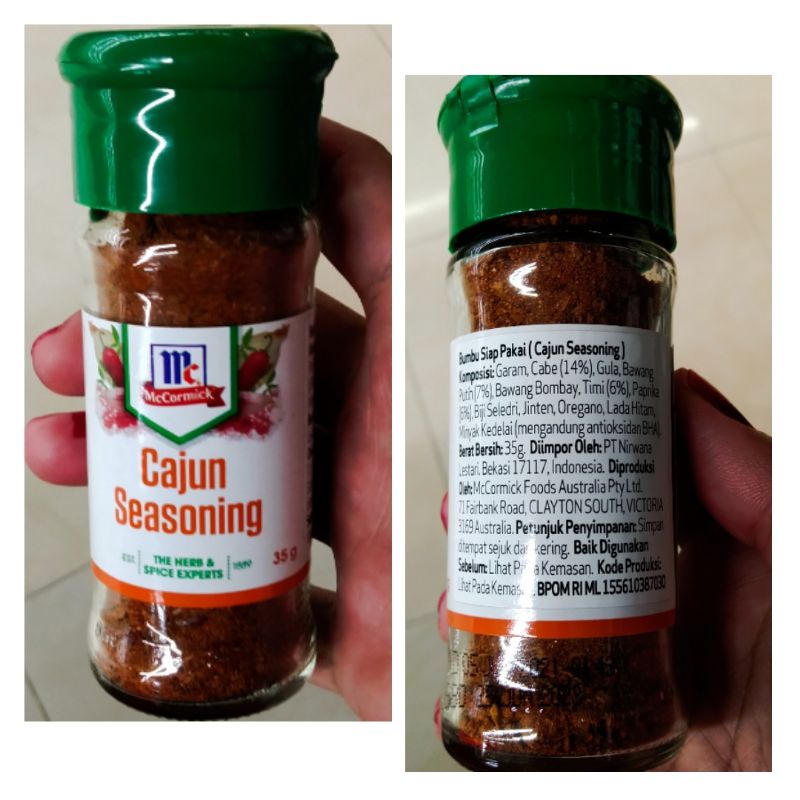 

McCormick Cajun Seasoning - bumbu 35gr