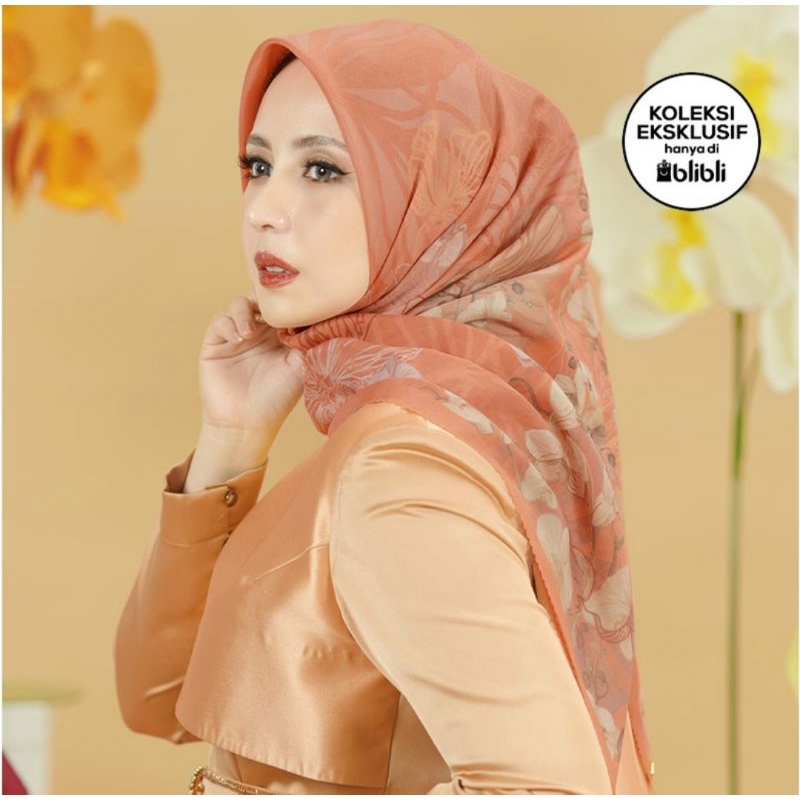 The Orchide Extended Buttonscarves (BLAZE ORANGE, MARIGOLD, POWDER PINK)