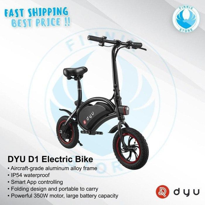 SEPEDA LISTRIK F-WHEEL DYU D1 ELECTRIC FOLDING 117