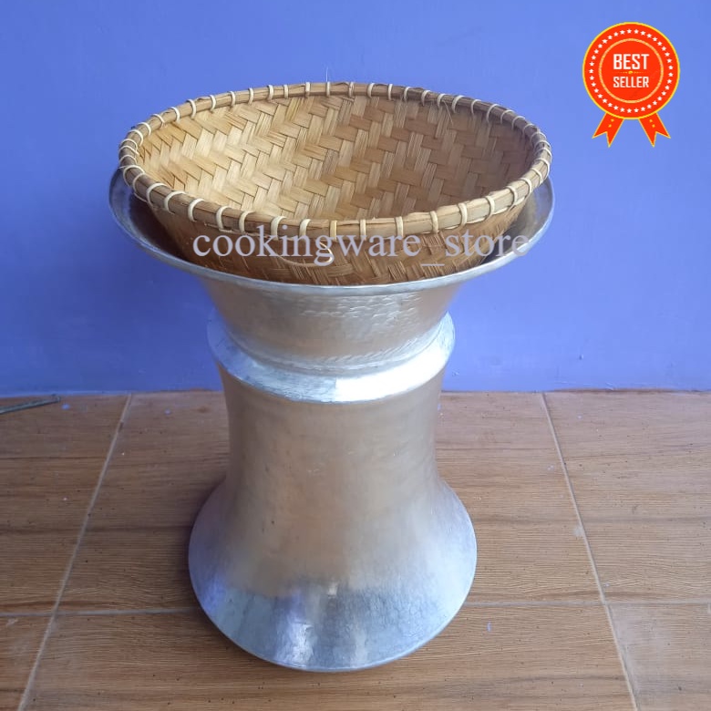 Dandang Jumbo Aluminium Khas Garut Seeng Aluminium Kukusan Jadul Seeng Jadul Aluminium Garut