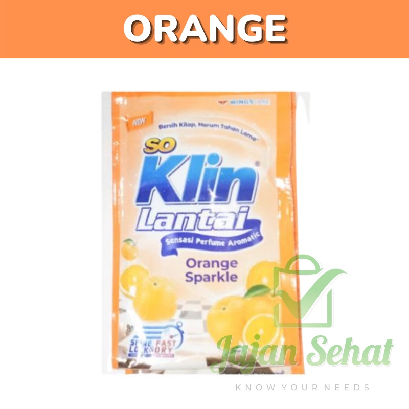 Soklin Lantai 25ml (1 Renceng 12 Sachet)