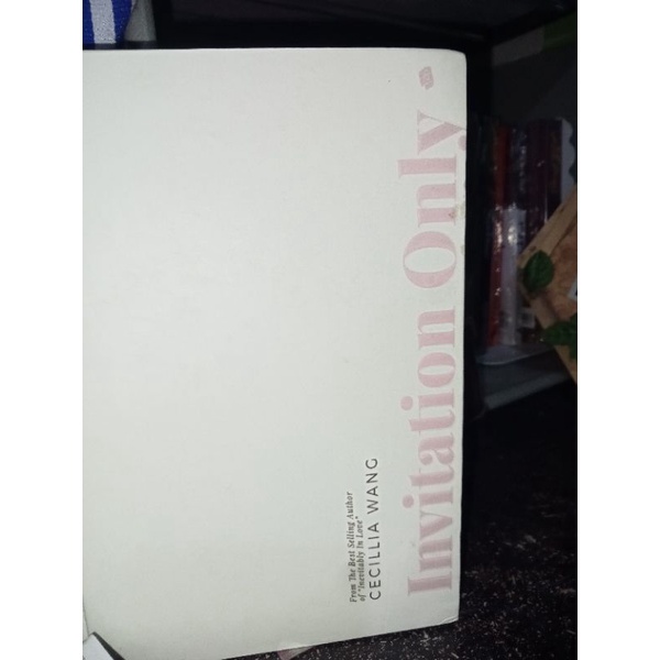 [Preloved] Invitation Only - Cecilia Wang