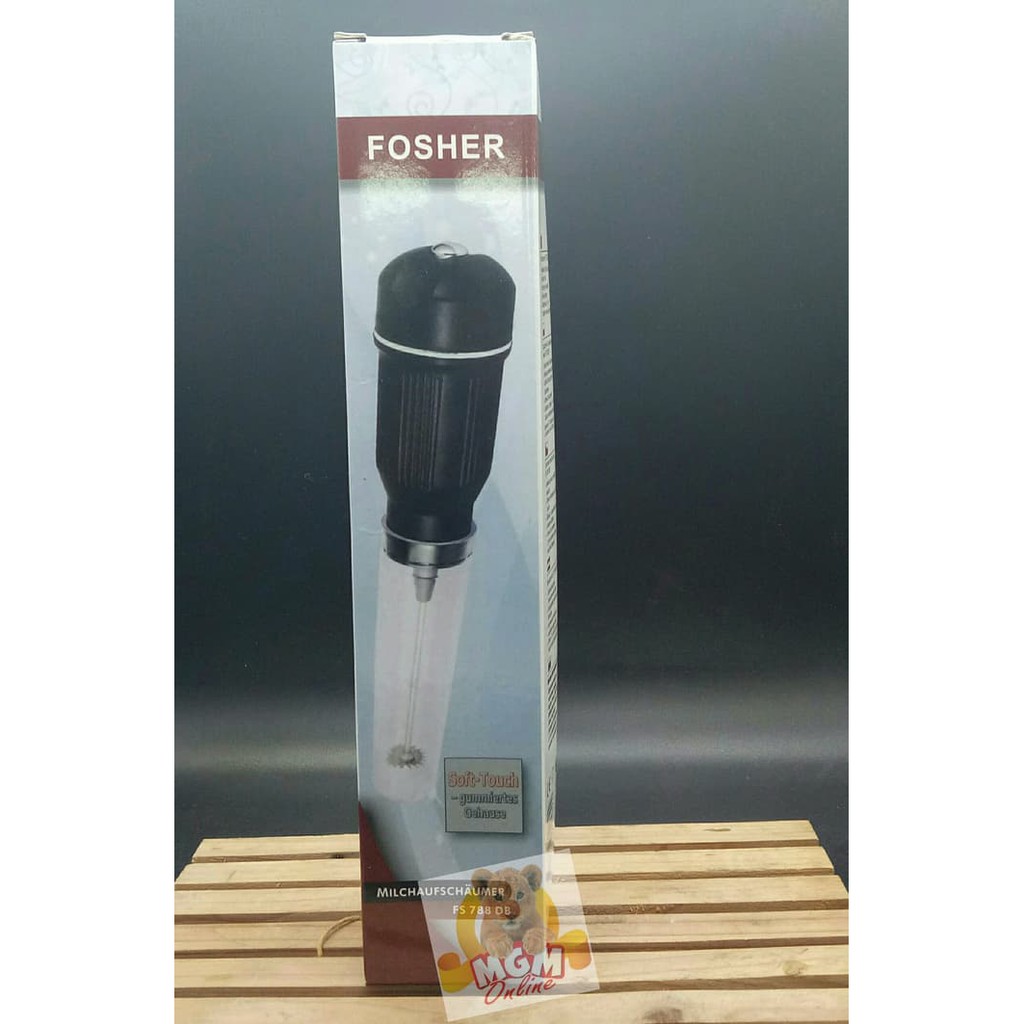 Fast Milk Former dengan Cover Stainless Steel Whisk 2415