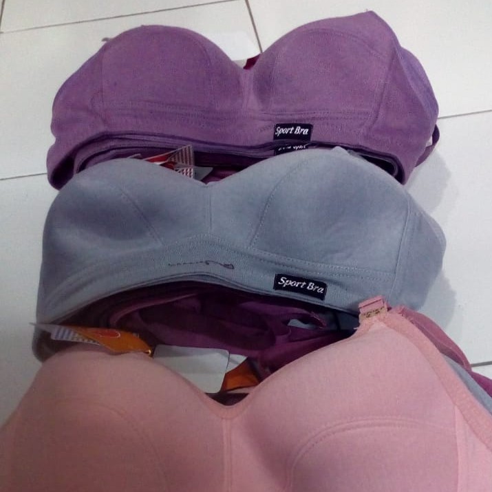 SPORT BRA BH TANPA KAWAT BH TANPA BUSA BH SENAM BH OLAHRAGA BRA SPORT NON BUSA PAKAIAN DALAM WANITA